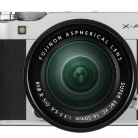 富士フイルム(FUJIFILM) ミラーレス一眼カメラ X-A5レンズキット シルバー X-A5LK-S