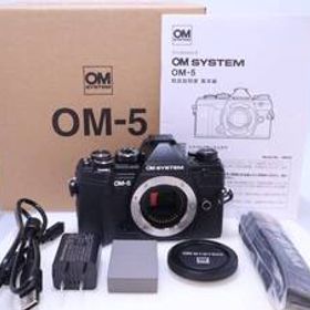 【405回】OM SYSTEM OM-5 ボディー ブラック