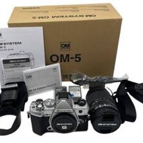 極美品 OM SYSTEM OM-5 ボディ M.ZUIKO DIGITAL ED 14-150mm F4-5.6 II キット 付属品完備 外箱 取説 保証書