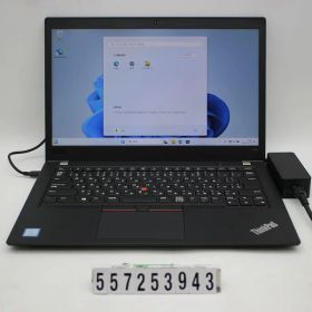 Lenovo ThinkPad T480s Core i5 8250U 1.6GHz/16GB/256GB(SSD)/14W/FHD(1920x1080)/Win11【中古】【20251120】