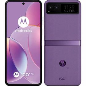 【中古】【安心保証】 motorola razr 40s XT2323-7[256GB] SoftBank サマーライラック