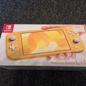 ★ジャンク扱い★Nintendo Switch Lite イエロー 本体 箱付き