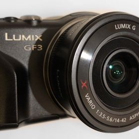 【中古】【非常に良い】パナソニック ミラーレス一眼カメラ LUMIX GF3 電動ズームキット エスプリブラック DMC-GF3X-K