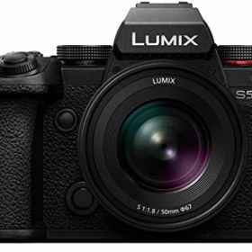 パナソニック(Panasonic)パナソニックフルサイズミラーレス一眼カメラS5M2W標準ズームレンズ・単焦点レンズキットブラックDC-S5M2W