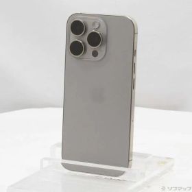 〔中古品〕 iPhone16 Pro 128GB ナチュラルチタニウム MYMY3J／A SIMフリー【262】