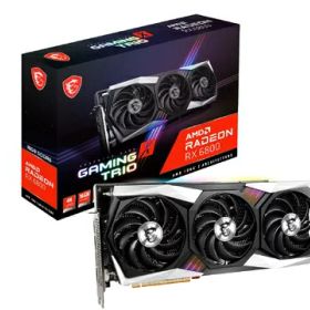 【中古】 MSI Radeon RX 6800 GAMING X TRIO 16G グラフィックスボード VD7459
