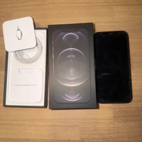 Apple iPhone 12 pro グラファイト 本体 ケース付き