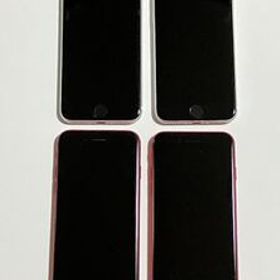 SIMフリー iPhoneSE 第2世代 64GB × 4台 セット 判定 ○ SE2 第二世代 iPhone SE スマホ iPhoneSE2 4点まとめ (PRODUCT) RED ホワイト