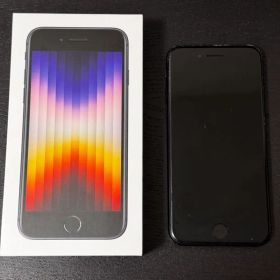 iPhone SE (第3世代) ブラック 本体SIMカードフリー 128gb