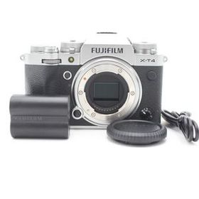 ショット数5475回！■ほぼ新品■ FUJIFILM 富士フイルム ミラーレス一眼カメラ X-T4ボディ シルバー X-T4-S ♯79014