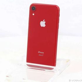 〔中古品〕 iPhoneXR 64GB プロダクトレッド MT062J／A SIMフリー【262】