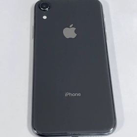【美品】Apple iPhone XR ブラック 容量64GB シムフリー