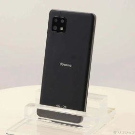 【中古】SHARP(シャープ) AQUOS sense6 64GB ブラック SH-54B docomo SIMフリー 【352-ud】