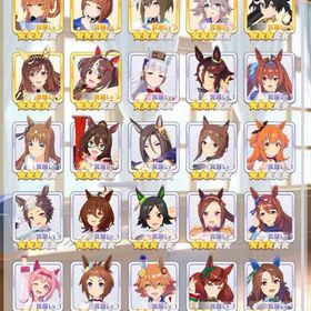 最安値‼️ チームランクUB7 ガチャ限完凸6体 最新ウマ娘のブエナビスタ所持 石17000↑ | ウマ娘のアカウントデータ、RMTの販売・買取一覧