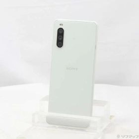 【中古】SONY(ソニー) Xperia 10 III 128GB ホワイト A102SO Y!mobile 【377-ud】