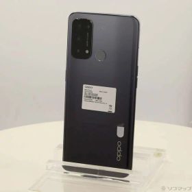 【中古】OPPO(オッポ) OPPO Reno5 A 128GB シルバーブラック A103OP Y!mobile SIMフリー 【352-ud】