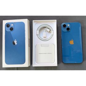アップル(Apple)のApple iPhone13 A2631 512GB ブルー MLNT3J/A (スマートフォン本体)