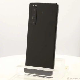 【中古】SONY(ソニー) Xperia 1 II 256GB フロストブラック XQ-AT42 SIMフリー 【352-ud】