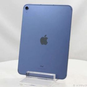 〔中古品〕 iPad 第10世代 64GB ブルー MQ6K3J／A SIMフリー【344】