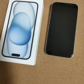 iPhone 15 ホワイト 背面ひび割れあり