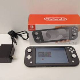 12347 ゲーム祭 任天堂 ニンテンドー NINTENDO SWITCH スイッチ ライト Lite HDH-S-GAZAA グレー HDH-001 箱 中古