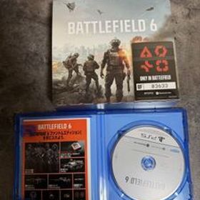 PS5 BATTLEFIELD 6 BF6 バトルフィールド6 PS5 箱&カード付き 美品 プレイステーション5