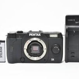 超美品 ペンタックス Q10 ミラーレスデジタルカメラボディ シャッター回数128 ブラック Pentax 462