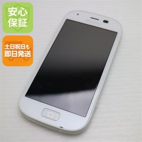 フジツウ(富士通)のF-04J らくらくスマートフォン4 ホワイト M666(スマートフォン本体)
