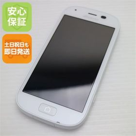 フジツウ(富士通)の新品同様 F-04J らくらくスマートフォン4 ホワイト M666(スマートフォン本体)