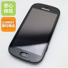 フジツウ(富士通)の新品同様 F-04J らくらくスマートフォン4 ブラック M666(スマートフォン本体)