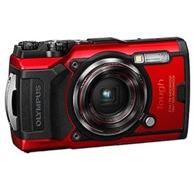 【中古】OLYMPUSコンパクトデジカメ *TG-6RD レッド