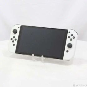 【中古】Nintendo(任天堂) Nintendo Switch 有機ELモデル Joy-Con(L)／(R) ホワイト 【276-ud】