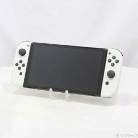 【中古】Nintendo(任天堂) Nintendo Switch 有機ELモデル Joy-Con(L)／(R) ホワイト 【276-ud】
