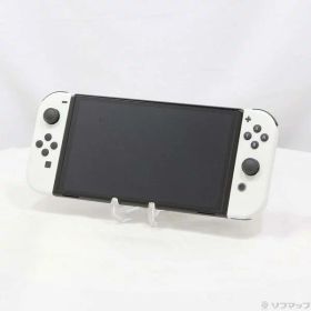 【中古】Nintendo(任天堂) Nintendo Switch 有機ELモデル Joy-Con(L)／(R) ホワイト 【276-ud】