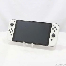 【中古】Nintendo(任天堂) Nintendo Switch 有機ELモデル Joy-Con(L)／(R) ホワイト 【276-ud】