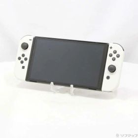 【中古】Nintendo(任天堂) Nintendo Switch 有機ELモデル Joy-Con(L)／(R) ホワイト 【269-ud】