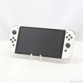 【中古】Nintendo(任天堂) Nintendo Switch 有機ELモデル Joy-Con(L)／(R) ホワイト 【276-ud】