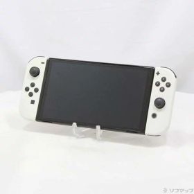 【中古】Nintendo(任天堂) Nintendo Switch 有機ELモデル Joy-Con(L)／(R) ホワイト 【276-ud】