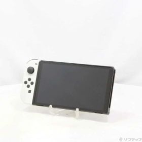 【中古】Nintendo(任天堂) Nintendo Switch 有機ELモデル Joy-Con(L)／(R) ホワイト 【269-ud】
