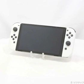 【中古】Nintendo(任天堂) Nintendo Switch 有機ELモデル Joy-Con(L)／(R) ホワイト 【269-ud】