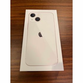 アップル(Apple)の【新品未使用】iPhone13 mini 128GB スターライト SIMフリー(スマートフォン本体)