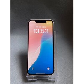 アイフォーン(iPhone)の美品中古 国内版 SIMフリー iPhone13 mini 128GB ピンク色(スマートフォン本体)