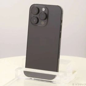 〔中古品〕 iPhone14 Pro 256GB スペースブラック NQ0Q3J／A SIMフリー【344】