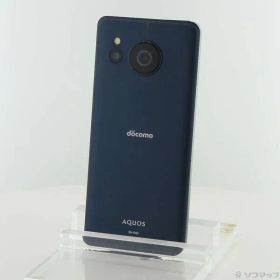 〔中古品〕 AQUOS sense8 128GB ブルー SH-54D docomo SIMフリー【269】