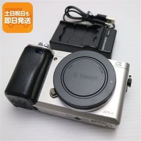 超美品 α6000 ILCE-6000 ボディ シルバー 即日発送 ミラーレス一眼 SONY 本体 あすつく 土日祝発送OK