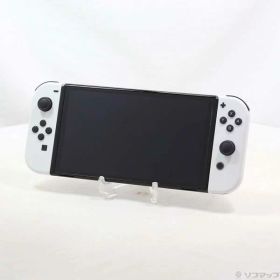 【中古】Nintendo(任天堂) Nintendo Switch 有機ELモデル Joy-Con(L)／(R) ホワイト 【276-ud】