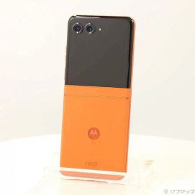 中古美品 Motorola razr 50 本体 12GB/512GB motorola razr 50（12GB/512GB） - サンドクリーム（SIMフリー版