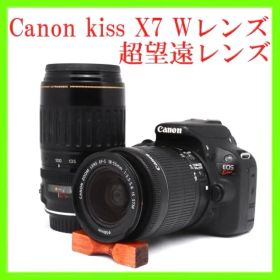 ⭐️超望遠レンズ⭐️Canon EOS Kiss X7 ダブルレンズセット