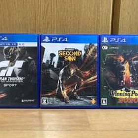 計3本セット PS4 グランツーリスモSPORT リミテッドエディション ウイニングポスト9 2020 inFAMOUS SECOND SON インファマス セカンドサン