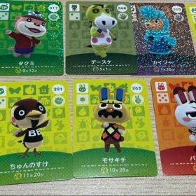 どうぶつの森 あつ森 amiiboカード まとめ売り モサきち バズレー 他